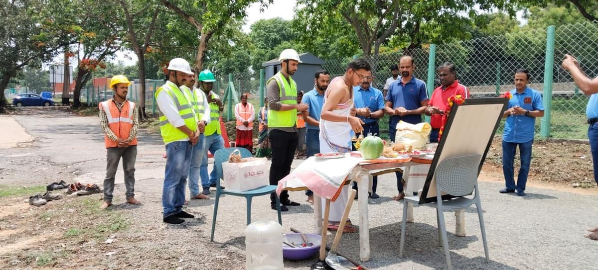 Bus Bay Parking & Drainage Infrastructure – TVS Motor Company
