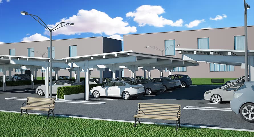 Molex Parking Shelter Design image 2