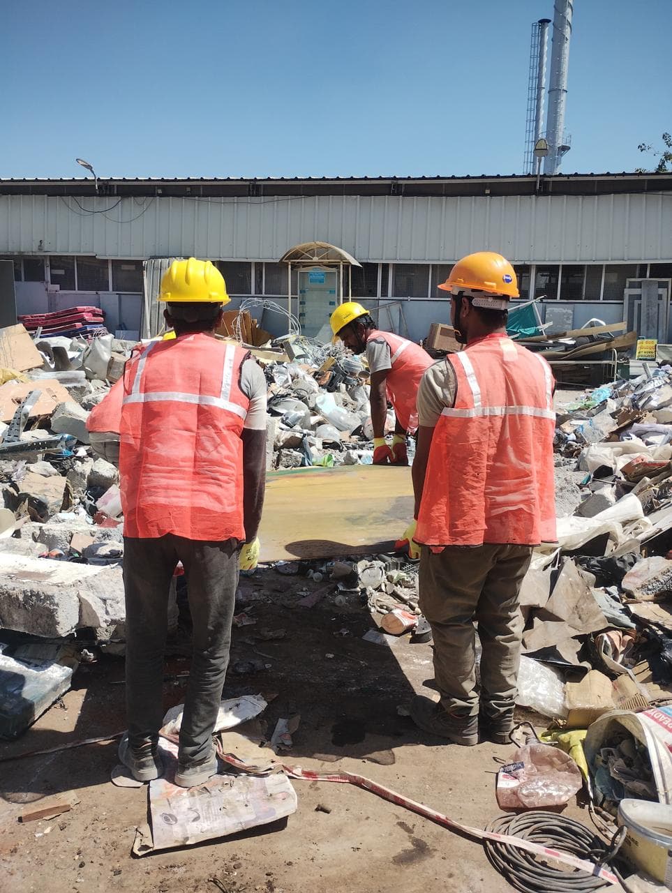 Industrial Demolition & Scrap Recovery Works – Bosch IT Campus image 4