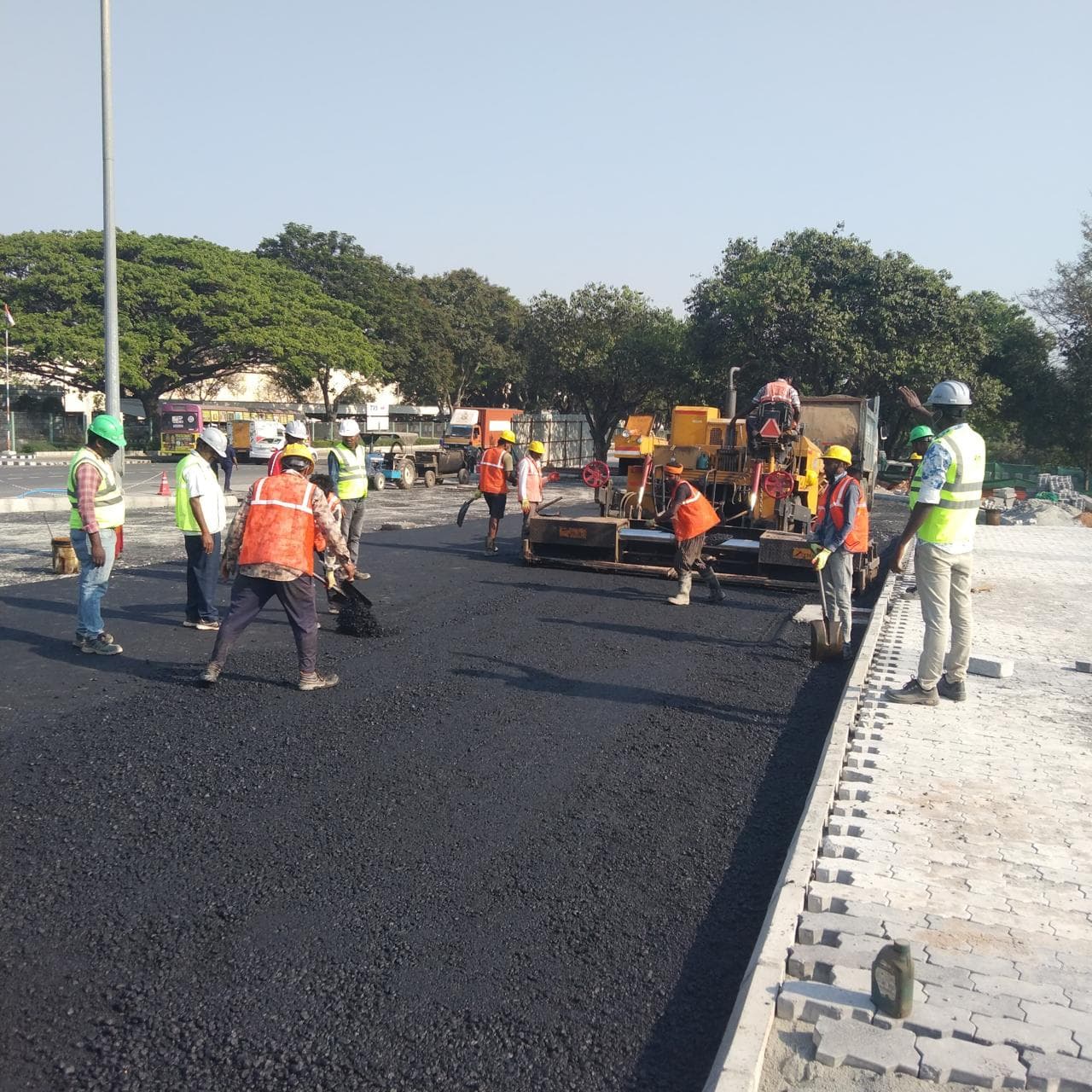Bus Bay Parking & Drainage Infrastructure – TVS Motor Company image 3